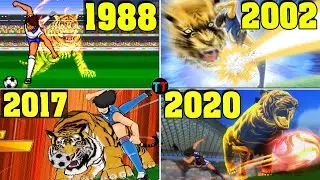 Evolution Of Tiger Shot (Tsubasa Game) (1988-2020)
