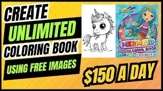 How to Create Unlimited Coloring Books for KDP | Step-by-Step Guide 2024