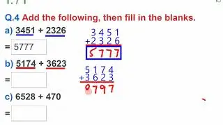 Maths Class 3 Ex 2a Q#4