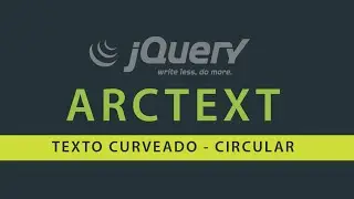 jQuery Plugins: ArcText - Texto curveado o circular