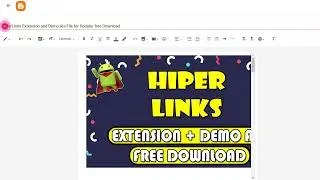 HiperLinks Extension and Demo Aia File for Kodular free