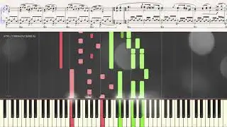 Белый шиповник - А.Рыбников (вариация) (Ноты и Видеоурок для фортепиано) (piano cover)