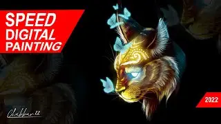 SPEED PAINTING ( CAT ) 2022 ARTWORK