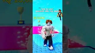 BUFF BACON 9001 IQ SECRET TRICK 😂 #shorts