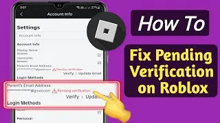 How to fix pending verification on roblox 2024 | roblox email pending verification