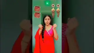 👰Bhgaa krr Saadi kiye 👗 look  challenge 😂💃 