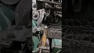 Twisting of steel springs! 🤯 #machine #factory #engineering #howitsmade #satisfying