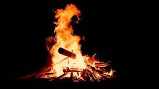 🔥Campfire 10 Hours in SloMo / Fire / Fireplace / Flame #campfire #relaxing #fireplace #slomo