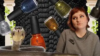 China Glaze's Serpentine collection 🐍 Now slither on out of here