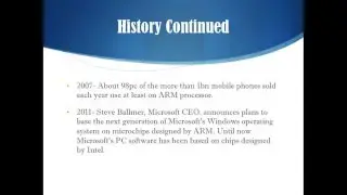 Applications of ARM Microprocessor