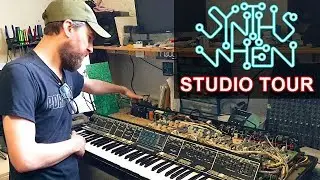 SYNTHS WHEN - Synthesizer Studio & Repair Shop Tour | Toronto, Canada