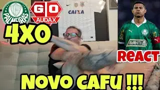 REACT PALMEIRAS 4X0 AUDAX | COPINHA 2025 !!! GILBERTO É CRAQUE !!!