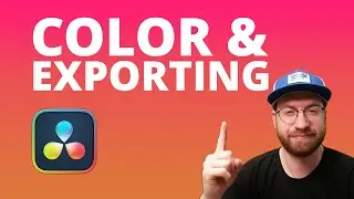 Creating Fusion Clips, Color Footage And Exporting - 360 Video Editing Tutorial