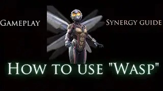How to use wasp(Synergy guide) gameplay-Marvel Contest of Champions