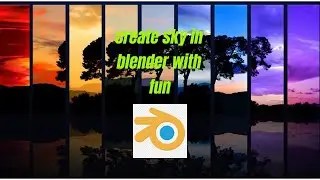 how to make sky in blender very easily