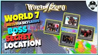 World 7 Boss Location +  *secret* boss | World Zero | ROBLOX