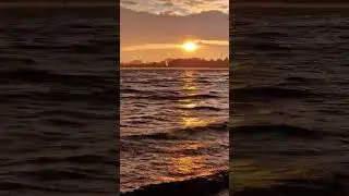 sunset waves Bodensee ❤️ 