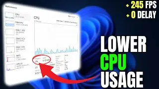 STOP 100% CPU Usage on Windows 10/11 – Fix Lag, Stutters & FPS Drops (2025)