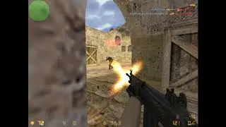Играем в CS 1.6 c другом задротом