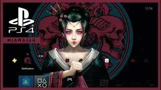 Geisha Skull - Slide N' Go | PS4 (Dynamic Theme) HD