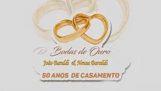 MELHORES MOMENTOS  BODAS DE OURO JOÃO BARALDI &  NEUSA BARALDI