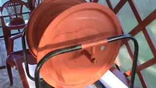 Самоделка.Катушка для поливочного шланга.