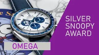 Omega 👨‍🚀🚀 Speedmaster Silver Snoopy Award 50th Anniversary Special (in Hindi)