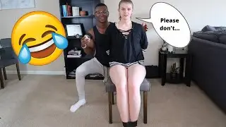TICKLING PRANK ON MY GIRLFRIEND