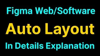 Figma auto layout tutorial Bangla | figma tutorial for beginners | ui ux design tutorial