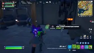 Fille Joue Live en direct a Fortnite