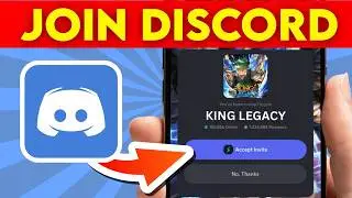 How to Join KING LEGACY Discord Server on MOBILE (QUICK & EASY)