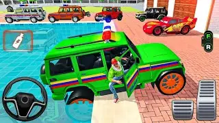 🚀Auto Car Game: Franklin Order In New😱 Indian Bus💥 Truck 🥳 drives A Police 🚓 SUV Game 🎮 