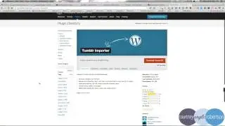 How to: import tumblr to wordpress