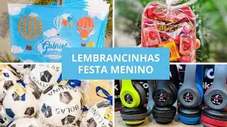 IDEIAS LEMBRANCINHAS FESTA MENINO