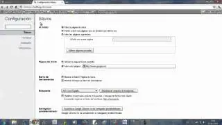 How to change the home page in Chrome