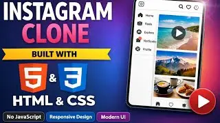 🤯This Instagram Clone UI – Looks Exactly Like Real App .Frontend developers must watch this…