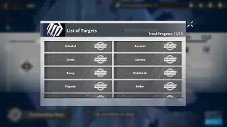 Tower of Fantasy Confounding Abyss -List of Targets ALL BOSS & Elite monsters(MiniBoss?).