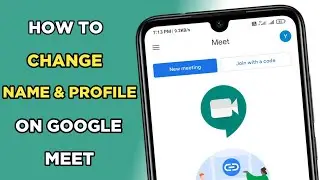 How to change name in google meet in tamil 2023 | Techno Journalist