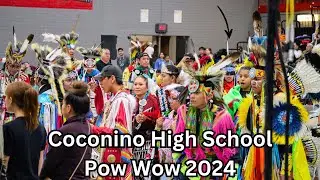 Coconino High School Pow Wow 2024! LIVE Indigenous Dance Specials! Don't Miss Out!