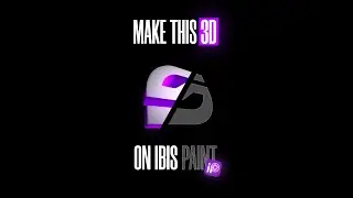 MAKE 3D LOGO LIKE THIS ON IBIS PAINT X || SILENT SPEEDARTS