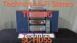 Technics Hi-Fi Stereo SC-HD55 Testing Setting 001