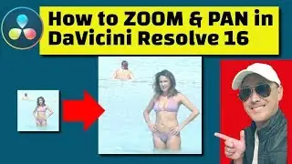 ZOOM and PAN KEYFRAME Effect - DaVinci Resolve 16 Tutorial