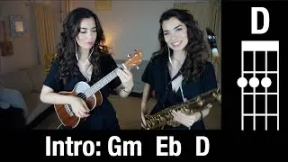HAVANA PLAYALONG - UKULELE AND TENOR SAX