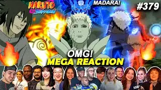Naruto & Sasuke Vs Obito Sage | Madara Vs Hashirama Edo Tensei Shippuden Episode 379 Reaction Mashup