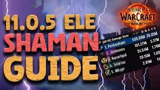 11.0.5 M+ Ele  Advanced Build - SoP/Echoes (AoE/ST-2 & 3 targets) | The War Within