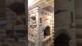 двухколпаковая  Русская печь Теплушка с болером. Результат.