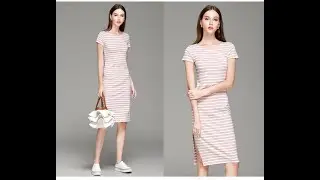 Трикотажное платье с Aliexpress
