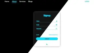 How to Create a login registration page using HTML CSS JAVASCRIPT 