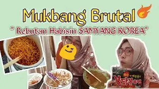 SAMYANG MUKBANG ASMR | SAMYANG KOREA PEDAS HALAL