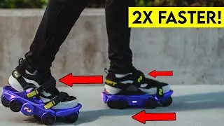 Walk TWICE As Fast In THESE Shoes?! Moonwalkers Test & Review